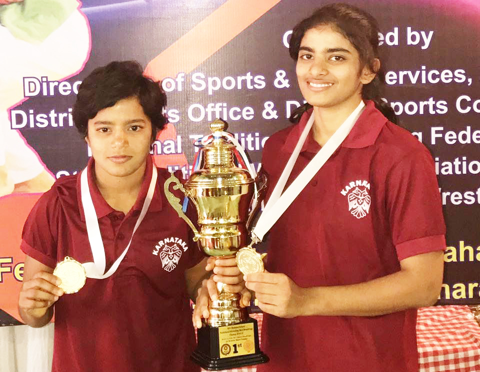 ಆಳ್ವಾಸ್‌ನ ಮಮತಾ, ಹರ್ಷಿತಾಗೆ ಚಿನ್ನದ ಪದಕ